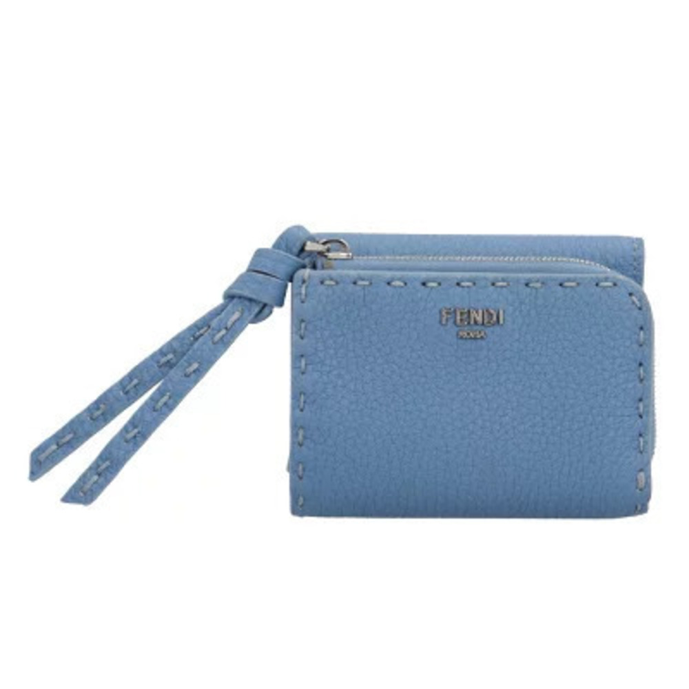 Fendi Peekaboo Selleria Long Wallet Leather